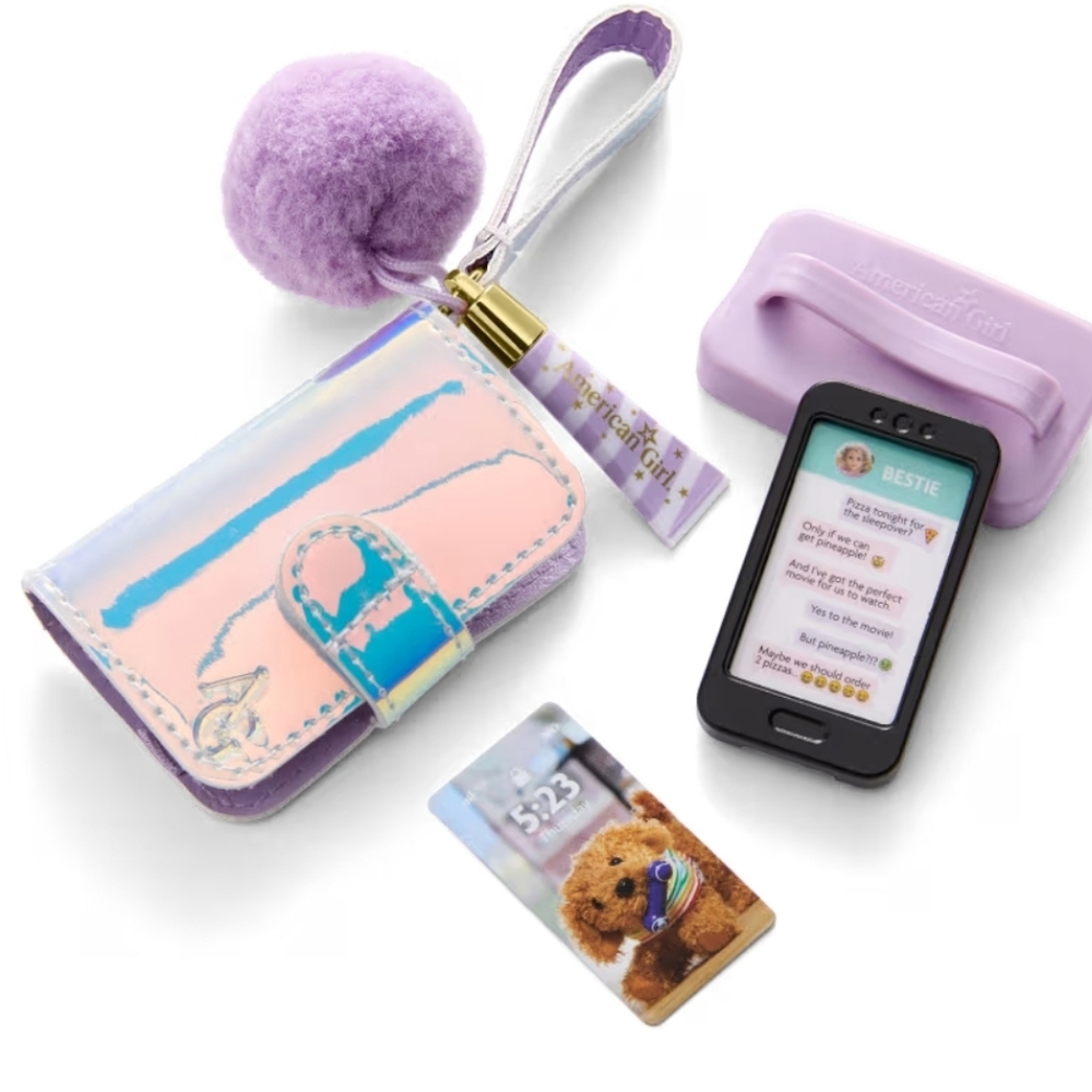American Girl Toy Phone Set